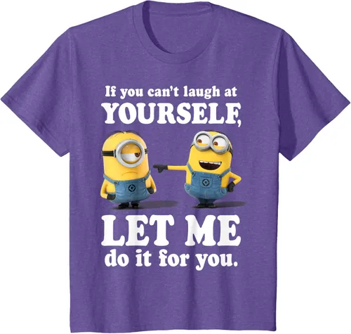 Vista 61 de Camiseta gráfica de Minions de Mi villano favorito: Ríete de ti mismo Negro