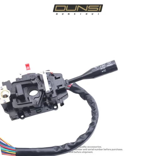 Vista 4 de DUNSIHUI 37400-83410 Interruptor de combinación LHD Interruptor intermitente para Samurai 1985 1986 1987 1988 1989 1990 1991 1992 1993 1994 1995