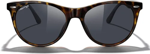 Vista 3 de MERRY'S Gafas de sol polarizadas redondas retro para mujer moda moda sombras S6185