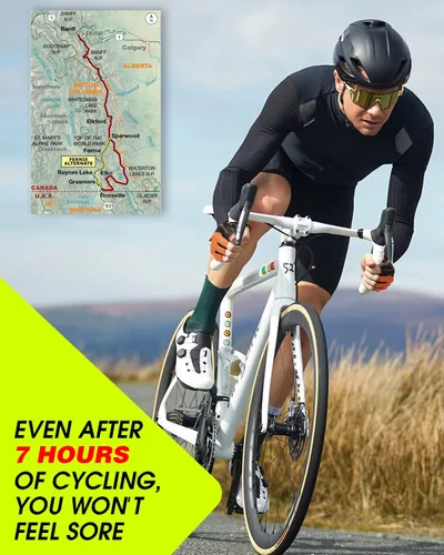 Vista 6 de Tanluhu Guantes de Ciclismo - Guantes de Bicicleta de Montaña de Medio Dedo para Carretera, Transpirables, Absorben Impactos, para Hombres y Mujeres