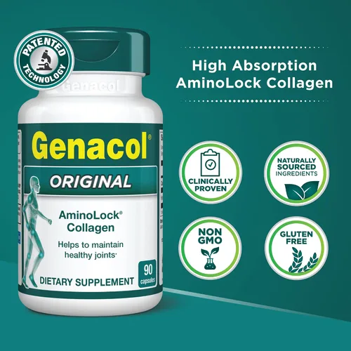 Vista 4 de Genacol Original – Suplemento de colágeno con péptidos de colágeno ultrahidrolizados, mantiene la salud de las articulaciones, para articulaciones