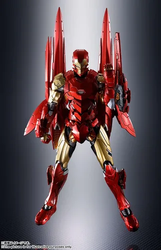 Vista 8 de TAMASHII NATIONS - Tech-On Avengers - Figura de acción de Iron Man, Bandai Spirits S.H.Figuarts
