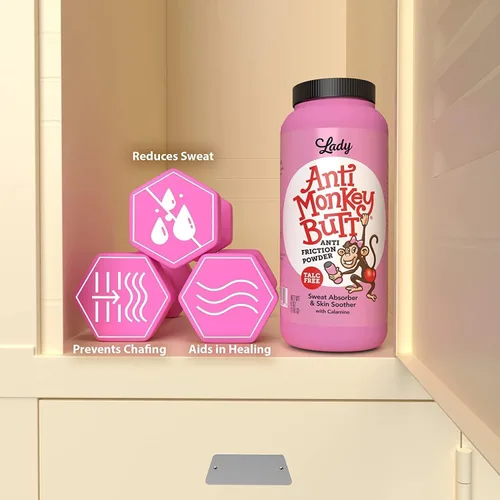 Vista 3 de Anti Monkey Butt Lady Powder, 2