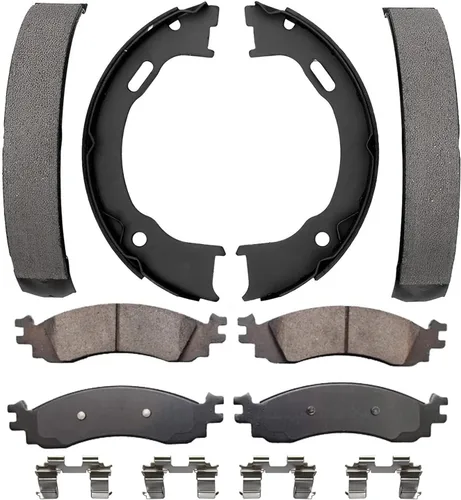 Vista 84 de Detroit Axle - Pastillas de freno traseras para Toyota Prius 2012-2015 Prius Plug-In 2017-2018 Corolla iM 2016 Sion iM 2011-2017 Lexus CT200h
