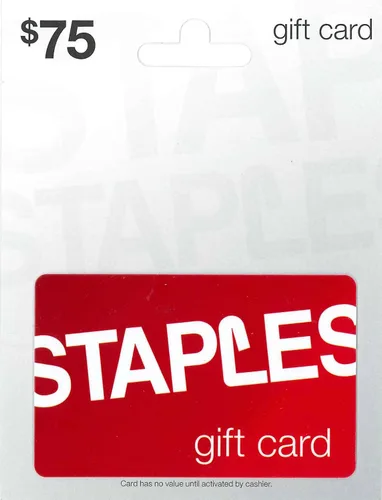 Vista 2 de Staples Tarjeta de regalo$100