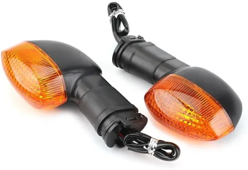 Vista 3 de 2 luces intermitentes intermitentes halógenas para Yamaha FZ07 FZ 09 FZ-1N/Fazer FZ8 FZ-6N/S FJ09