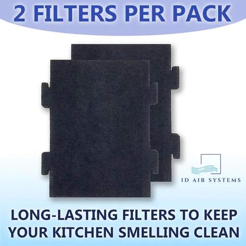 Vista 5 de W11282981 - Filtro de carbón para microondas, hidromasaje y KitchenAid 2-pack pre-cut replacement; snaps into over-the-range hood vents; absorbs