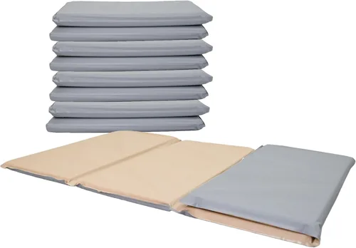 Vista 12 de Children's Factory Alfombrillas para siesta de 1 pulgada de grosor para niños pequeños para preescolares y guarderías, cómoda y suave, almohadilla