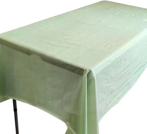 Vista 16 de Paquete de 2 manteles de plástico de Acción de Gracias, manteles de plástico desechables para Navidad, barbacoa, picnic, fiestas, manteles a prueba