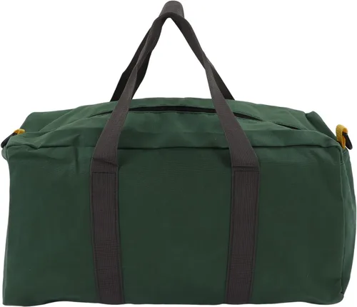 Vista 3 de Bolsa de herramientas de mano de boca ancha, impermeable, resistente, gran capacidad, con cremallera, portátil, de lona, para electricista