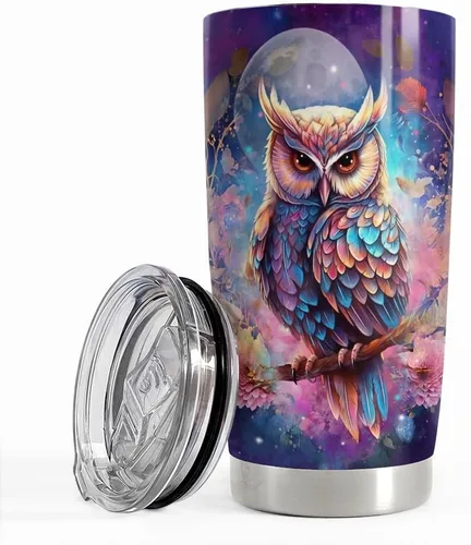 Vista 15 de SANDJEST Vaso Térmico de Abeja 20oz con Dibujos de Joyería, Vasos Térmicos Aislados de Acero Inoxidable, Regalos para Mujeres y Niñas, Taza de Café