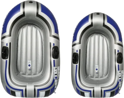 Vista 11 de BESTHLS Barco inflable, piscina y barco inflable del lago