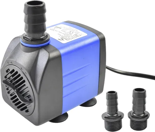 Vista 9 de CONQUERALL 2.5W Mini bomba de fuente 42GPH sumergible al aire libre 1.48ft cabeza para tanques de peces nano