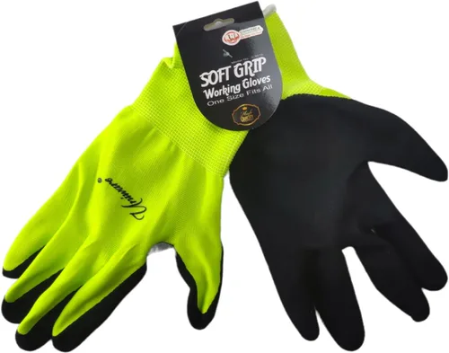 Vista 3 de UW UNIWARE THE NAME YOU TRUST 12 pares de guantes de trabajo de gran calidad