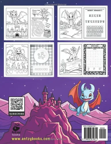 Vista 2 de Color Me Dragons Coloring and Activity Book