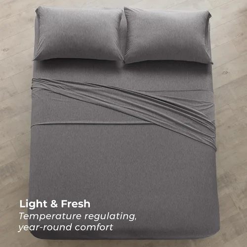 Vista 54 de Pure Bedding Juego de Sábanas Twin - Sábanas de Cama de Microfibra Ultra-Suave 1800 - Doble Cepillado - Bolsillos Profundos - Ajuste Fácil - Extra