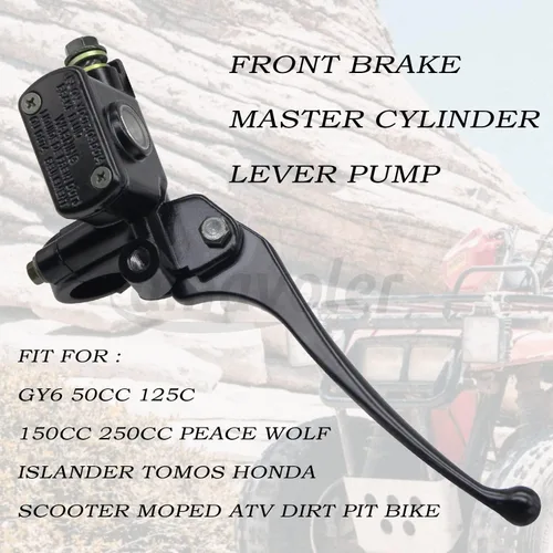 Vista 3 de Bomba de palanca de cilindro maestro de freno delantero derecho apta para GY6 50cc 125cc 150cc 250cc Scooter ATV Dirt Pit Bike