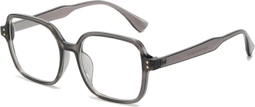 Vista 8 de LJCZKA Lentes cuadrados de bloqueo de luz azul para mujeres y hombres, lentes rectangulares retro de los años 90 para juegos de computadora