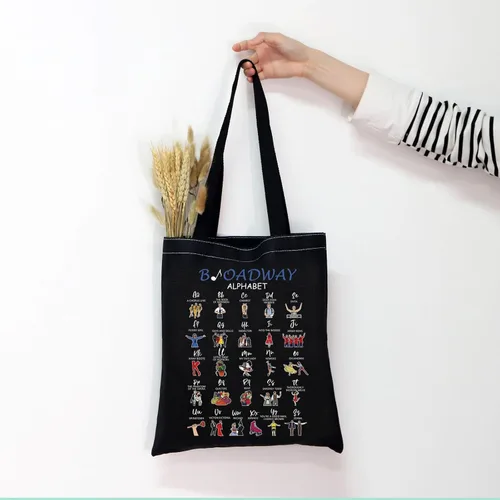 Vista 2 de MNIGIU Bolsa de mano musical Broadway - Mercancía de regalo para amantes