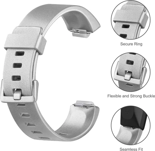 Vista 4 de Tobfit - Correas de reloj deportivas compatibles con Fitbit Inspire HR/Inspire/Ace 2 Fitness Tracker, para mujeres y hombres, pequeñas y grandes