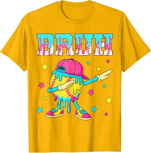 Vista 93 de Baseball Life Style 101 Apparel Youth Drip Baseball Boys Kid Camiseta
