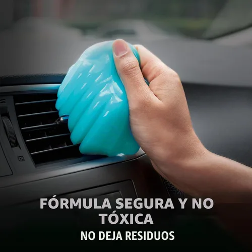 Vista 3 de Auto Joe 2-Pack Gel Limpiador Multiuso para Eliminación de Polvo y Suciedad, 160 Gramos (5.6 Onzas)