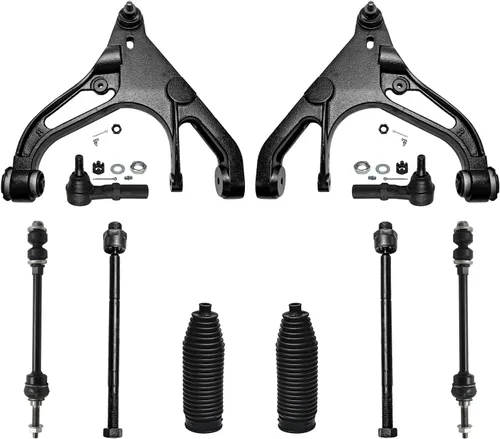 Vista 9 de Detroit Axle - Kit de suspensión frontal de 10 piezas para Dodge Avenger 2008-2014, Chrysler Sebring 2007-2010, 2 brazos de control inferiores, 2