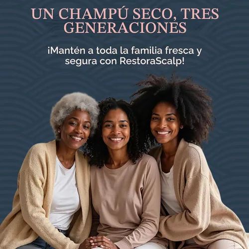 Vista 8 de Champú seco medicado para la caspa, la dermatitis seborreica y el tratamiento de la psoriasis