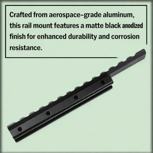 Vista 7 de GOTICAL Extensión de ranura Airgun de perfil bajo/.22 Dovetail Weaver Picatinny Rail Adapter Scope Mount Converter..