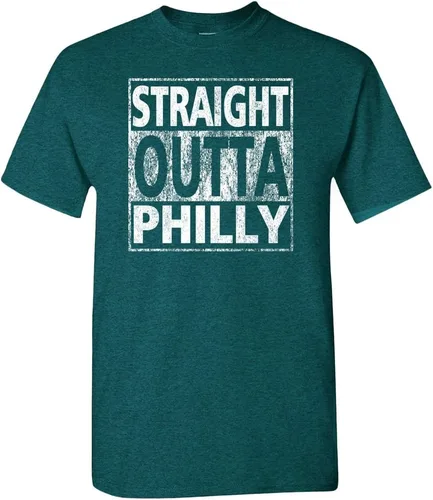 Vista 6 de Xtreme Apparrel Camiseta de hombre Straight Outta para aficionados al fútbol