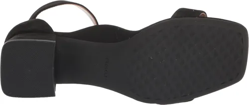 Vista 4 de Aerosoles Sandalia de tacón elegante para mujer, Gamuza negra