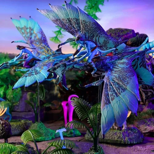 Vista 2 de McFarlane Toys Avatar - Jake Sully & Banshee