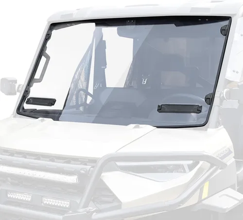 Vista 10 de SAUTVS Parabrisas abatible para Polaris Ranger XP 1000/Diesel/XP 900/Crew