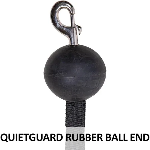 Vista 3 de Dura-Tech Quietguard - Corbata cruzada de nailon ajustable, resistente a las masticaciones, protección de pared, longitud ajustable, liberación