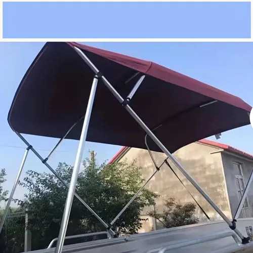 Vista 2 de 4 unids barco bimini accesorios tapa tapa ojo extremo nylon negro par 7/8 pulgadas barco bimini top