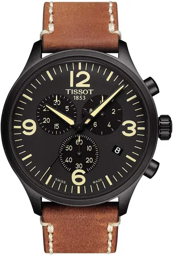 Vista 6 de Tissot Mens Chrono XL Stainless Steel Casual Watch