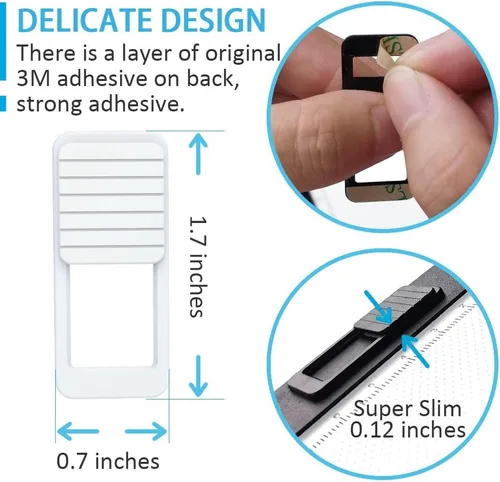 Vista 2 de ILIVABLE - Cubierta protectora para interruptor de almohadilla de luz, cubierta protectora de botón táctil con pintura de diamante para mesa de luz