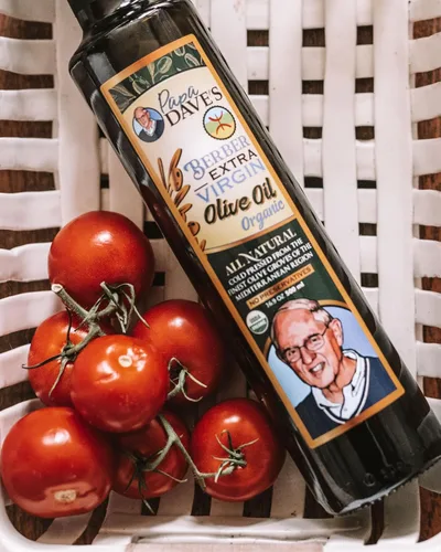 Vista 11 de Papa Dave's Aceite de oliva virgen extra orgánico certificado por USDA, contiene polifenol primero prensado en frío, aceite de oliva rico