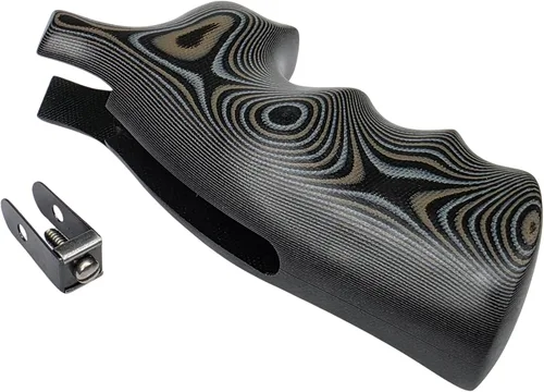 Vista 2 de Hogue Hogue, S&W K/L Frame Round Butt Grips, Convertir, Ranuras para los dedos, G10