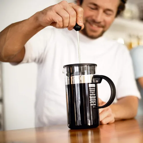 Vista 3 de Bodum Cafetera de prensa francesa Bistro Nouveau, 8 tazas