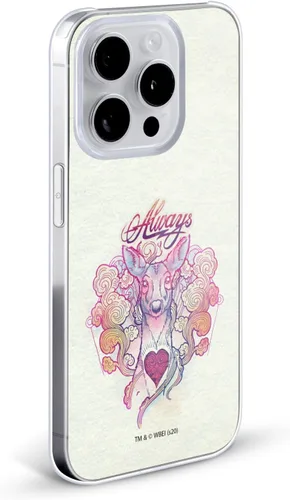 Vista 2 de Head Case Designs Funda rígida con licencia oficial de Harry Potter Always Stag Patronus Deathly Hallows XXVI, compatible con Apple iPhone 13 Mini