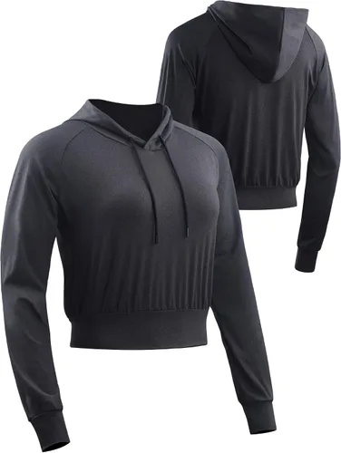 Vista 2 de NELEUS Womens Athletic Sweatshirts Long Sleeve Running Shirts Workout Pullover Hoodies
