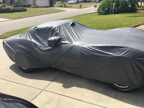 Vista 6 de CarsCover cubierta para auto de piel sintética resistente a la intemperie hecha a medida para C3 Corvette