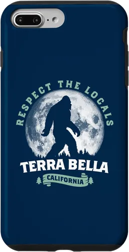 Vista 12 de iPhone 12 mini Terra Bella California Bigfoot Night Walk Retro Case