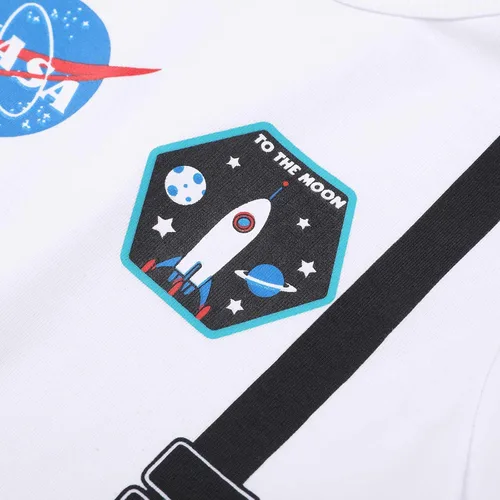 Vista 5 de Disfraz de astronauta para bebé recién nacido, uniforme de policía, traje de pirata, disfraz de príncipe médico