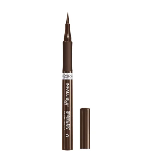 Vista 8 de L'Oreal Paris Cosmetics Makeup Infallible Grip Delineador de ojos de fieltro de precisión, resistente a las manchas, delineador de ojos impermeable