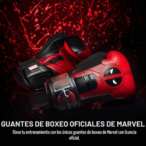 Vista 3 de Hayabusa Guantes de boxeo Marvel Hero Elite deadpool