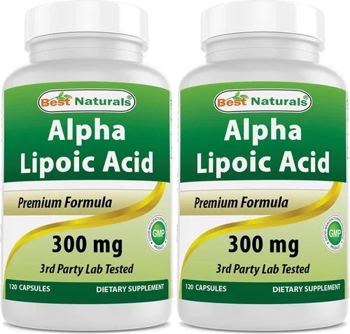 Vista 7 de Best Naturals Ácido alfa lipoico 300 mg 120 Cápsulas