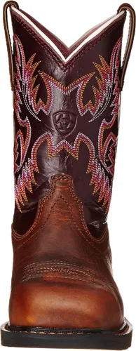 Vista 2 de bota estilo vaquero con punta de acero para mujer Ariat Krista