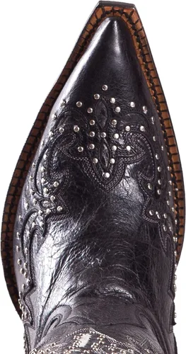 Vista 6 de Johnny Ringo JRS806-8X Botas occidentales para mujer de cuero negro